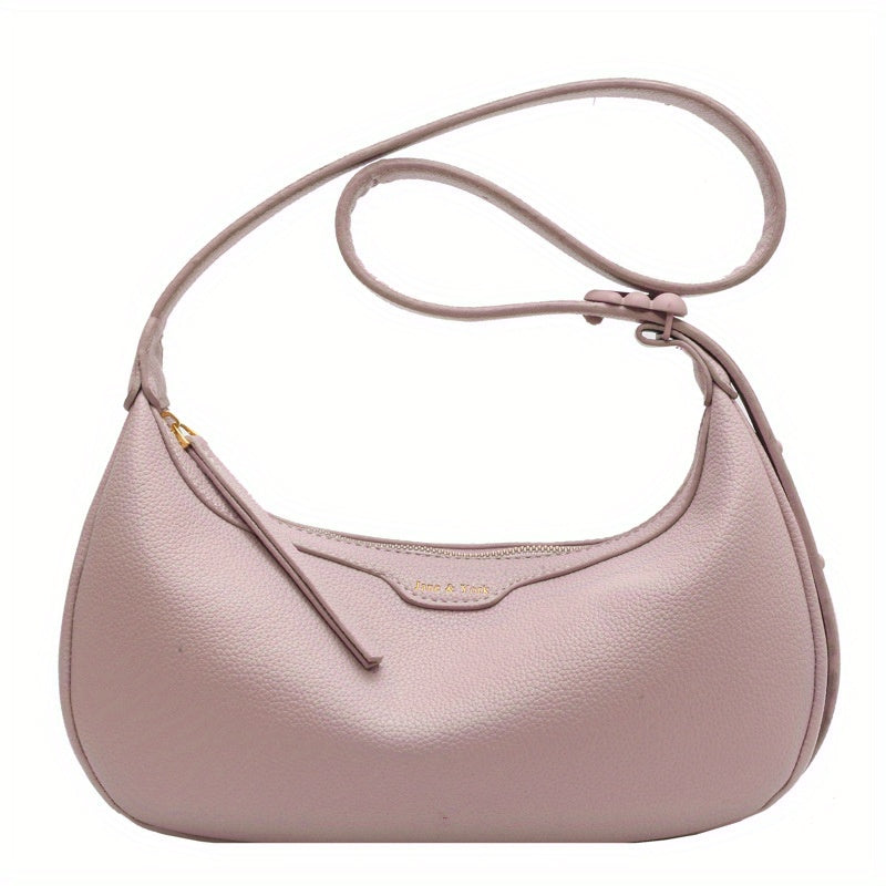 Minimalist Baguette Bag Underarm Crescent Bag