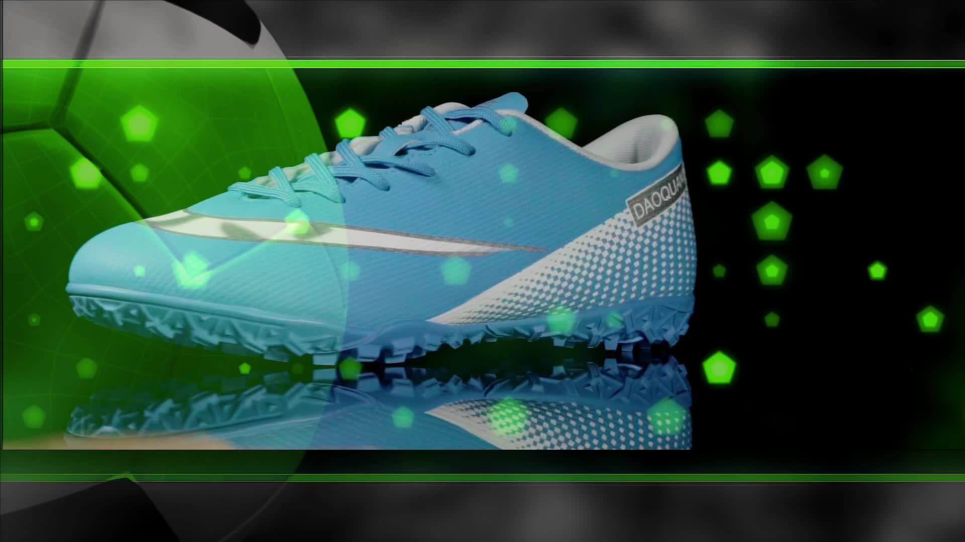 Youth Anti Skid Turf Football Boots Breathable Soccer Cleats
