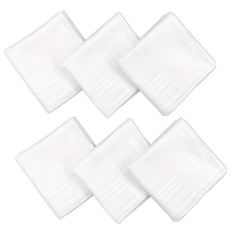 12pcs Soft Handkerchiefs 15.75in