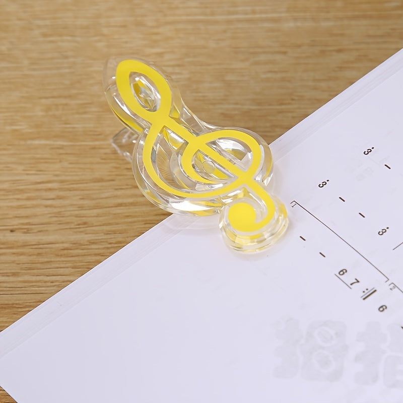 Musical Note Spring Holder Clip for Piano Guitar Violin