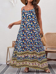  Floral Cami Maxi Dress