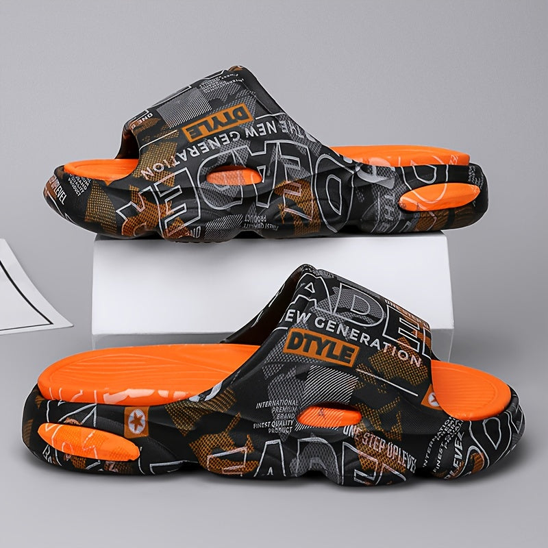 Personality Print Non-slip Outdoor Sports Sandals Slippers