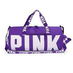 Stylish Letter Pattern Sports Handbag Large Capacity