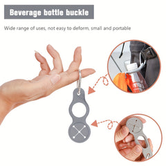 Water Bottle & Towel Holder for Camping & Hiking
