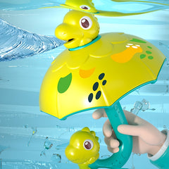 Colorful Dinosaur Umbrella Bath Toy for Kids