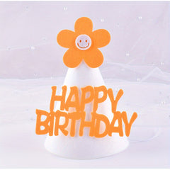 DIY Birthday Hat Decoration Non-woven Party Felt Hat