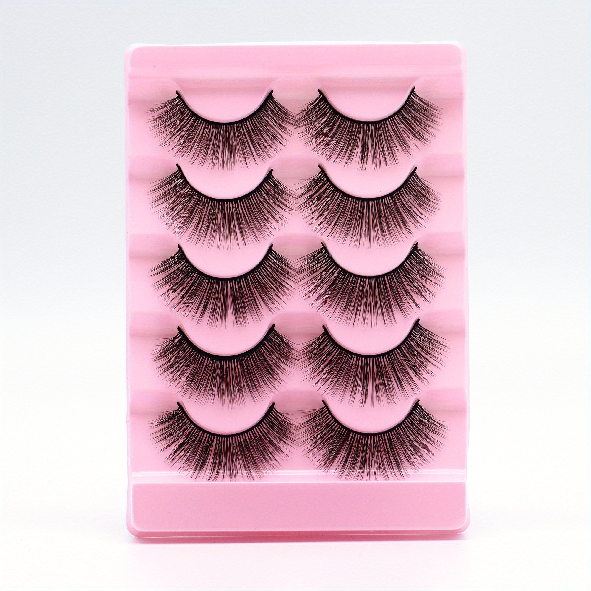 5 Pairs 3D Faux Mink Lashes for Makeup Extensions