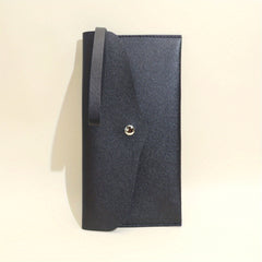 Makeup Brush Bag Portable Travel PU Leather Clutch Makeup Bag