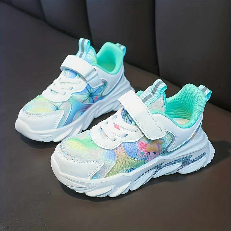 Princess Print Running Shoes for Girls