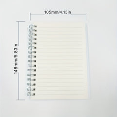 Specification Loose Leaf Notebook w/Horizontal Line Grid Dot Matrix Coil