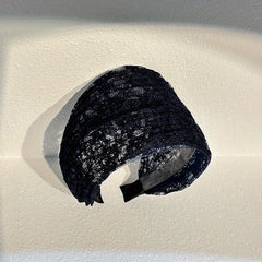 Wide Lace Headband Retro Style Hair Band for Women