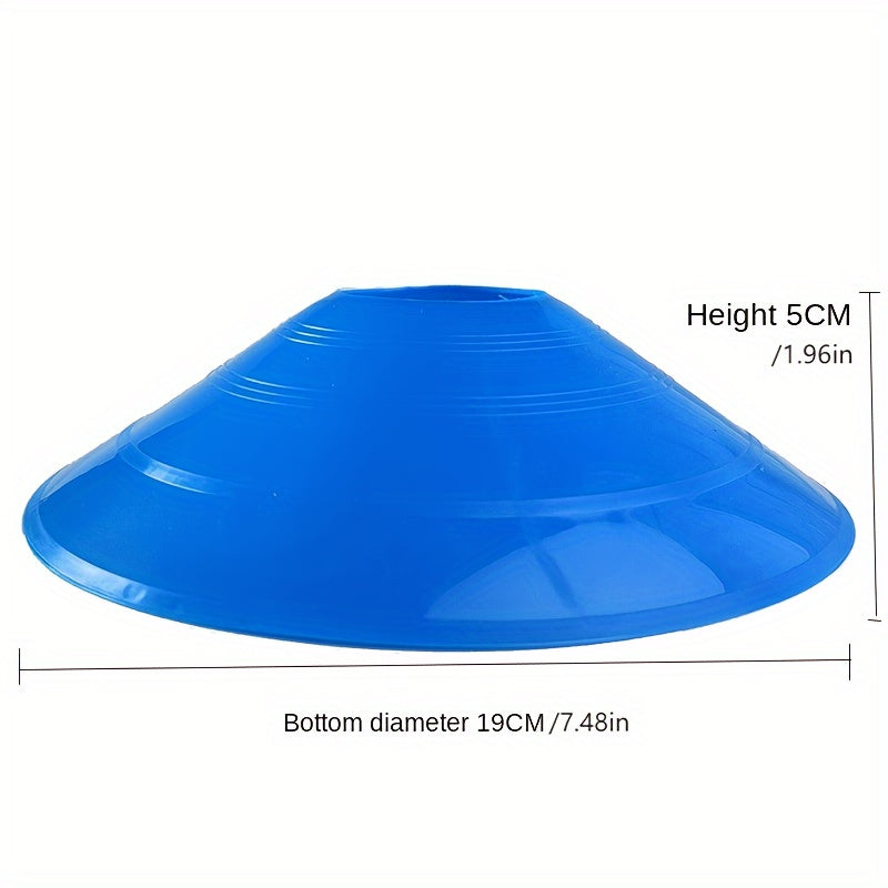 10pcs Soccer Ball Training Disc Agility Speed Equipment