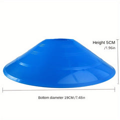 10pcs Soccer Ball Training Disc Agility Speed Equipment