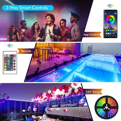 5050 RGB LED Bedroom Light Changing Light For Room Parties Bedrooms