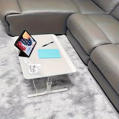 Foldable Lifting Bed Small Table Home Study Desk Bedroom Computer