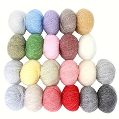 4pcs Mohair Yarn Crochet Knitting Sweater Scarf Shawl 25g pc
