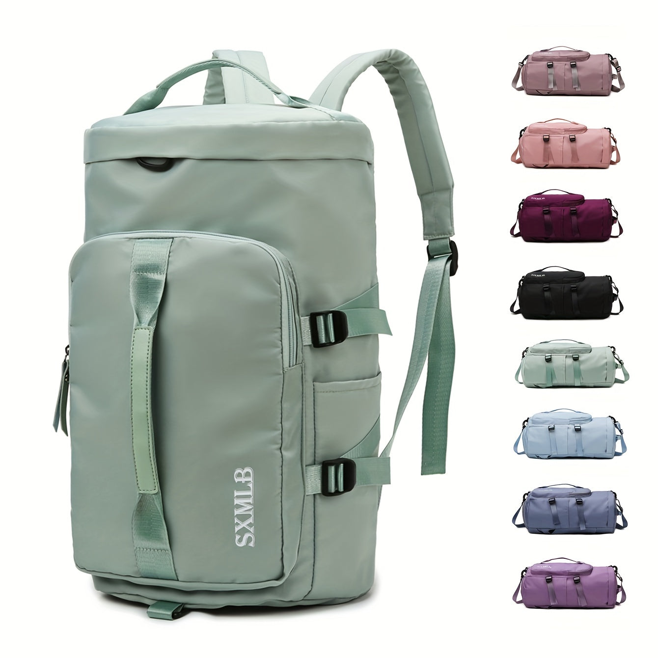 Large Capacity Waterproof Duffle Backpack for Travel and Fitness
