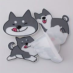 4pcs DIY 3D Printed Cat Stickers Children's Clothing Decoration