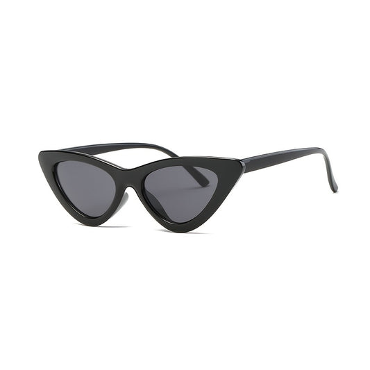 Cat Eye Sunglasses Women Metal Hinges Plastic Frame Sun Glasses UV400