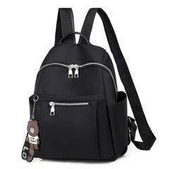 Zipper Backpack Adjustable Strap Casual Travel Backpack