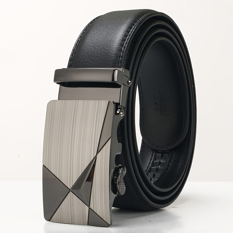 Automatic Alloy Buckle Men's Belt