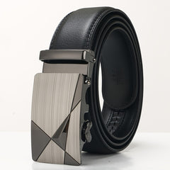 Automatic Alloy Buckle Men's Belt