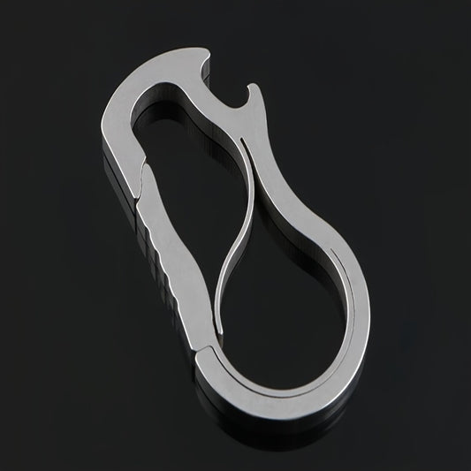 Stainless Steel Carabiner Keychain for Backpack