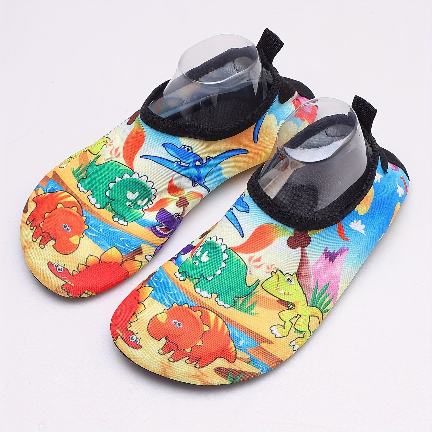Girls Dino Water Shoes Quick Dry Lightweight Aqua Socks