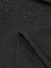 Solid High Rise Flared Leg Trousers