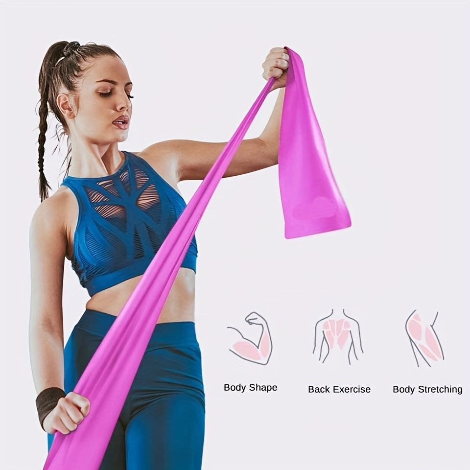 TPE Resistance Bands for Strength Training Yoga Pilates