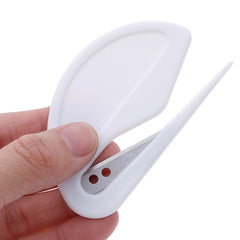 2pcs Plastic Letter Opener Mini Sharp Letter Mail Envelope Opener