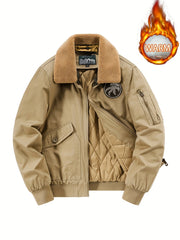 Men's Waterproof & Windproof Jacket With Detachable Lining