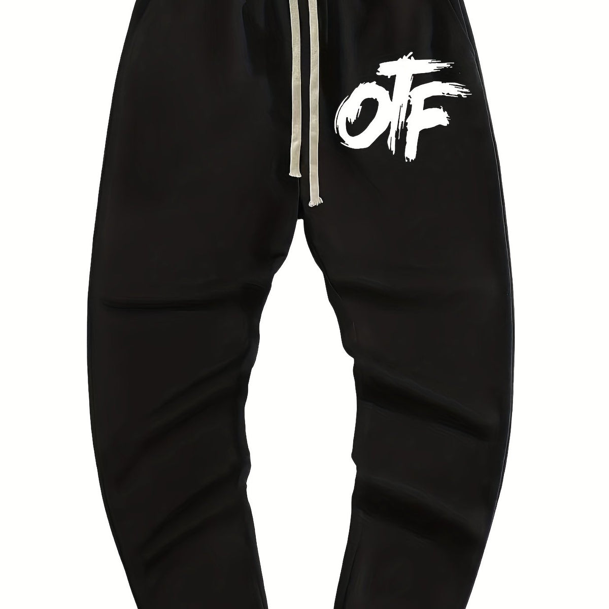 Men's Letter Print Joggers Casual Loose Fit Pants