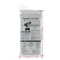 700ml Disposable Emergency Pee Bag Car Toilet Unisex Urine Vomit Portable