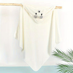 Soft Baby Bath Towel With Hood for Newborns