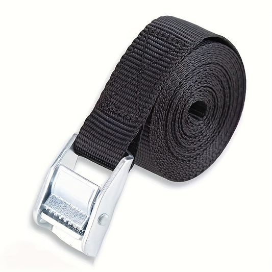 Heavy Duty Ratchet Strap with Metal Buckle - Cargo Binding