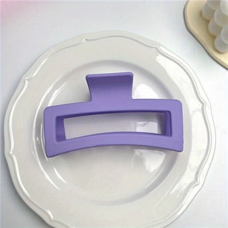 Shark Claw Large Size Matte Hair Claw Style Hair Accessory