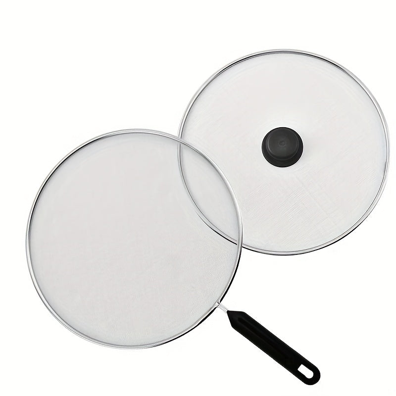 Stainless Steel Splatter Screen for Frying Pan, Rust-Proof Anti-Sputtering Mesh