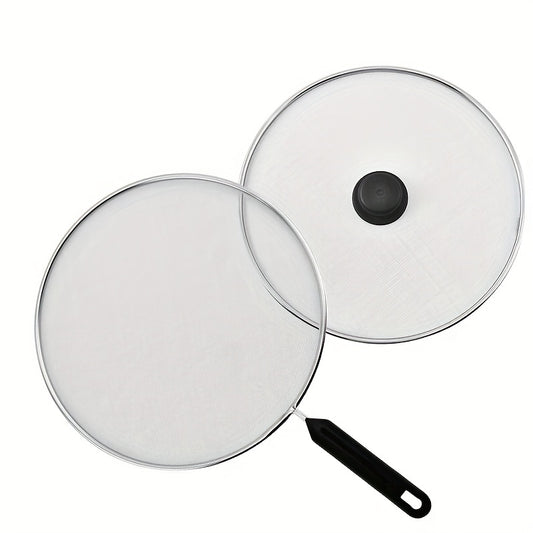 Stainless Steel Splatter Screen for Frying Pan, Rust-Proof Anti-Sputtering Mesh