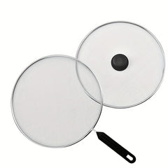 Stainless Steel Splatter Screen for Frying Pan, Rust-Proof Anti-Sputtering Mesh