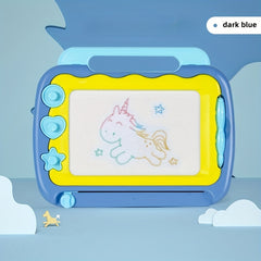 Large Magnetic Drawing Board for Kids with Magnetic Wand