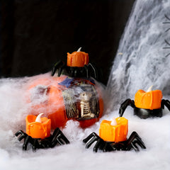 Halloween Pumpkin Lamp LED Electronic Candle Light Decoration