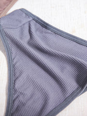 7 Pcs Ribbed Seamless Panties Soft & Comfy Women's Lingerie