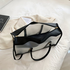 Clear Boston Bag For Women Large Capacity Waterproof Crossbody Bag