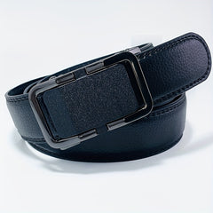 Men's Automatic Buckle PU Leather Belt Casual Business Belt