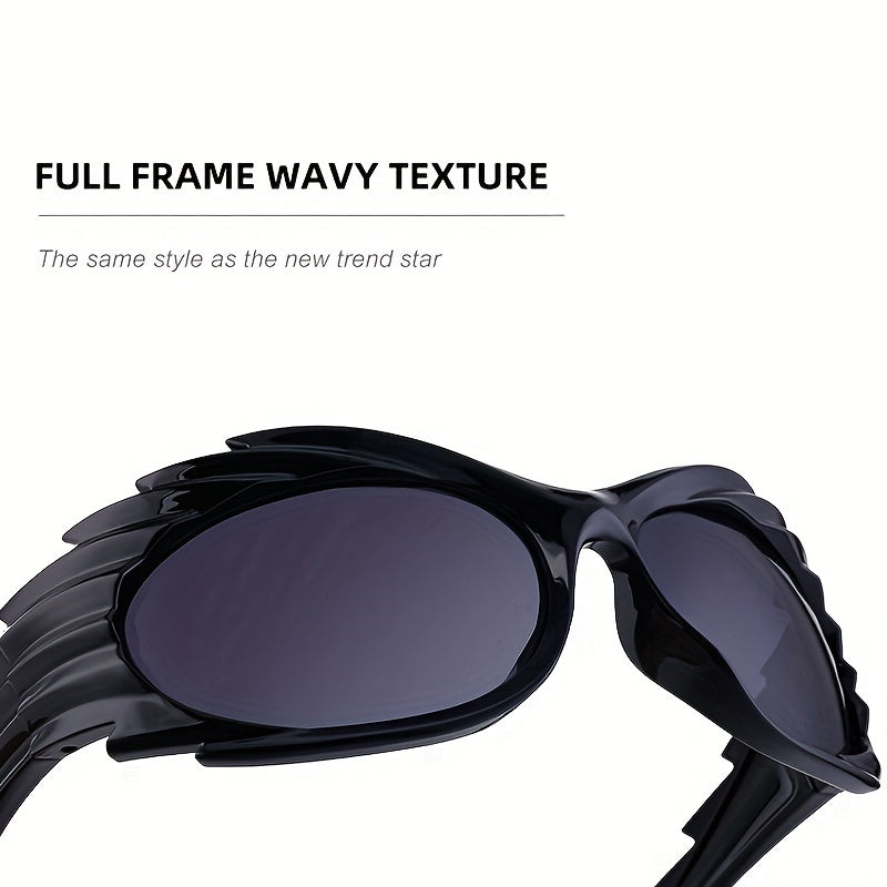 Men's Irregular Sunglasses HD Sunglasses Mixed Decorative Holiday Eyewear