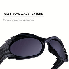 Men's Irregular Sunglasses HD Sunglasses Mixed Decorative Holiday Eyewear