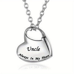 Cat Cremation Urn Necklace Stainless Steel Keepsake Pendant for Pet Ashes