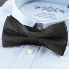Adjustable Men's Bow Tie UK Formal Shirt Wedding Groom Groomsmen