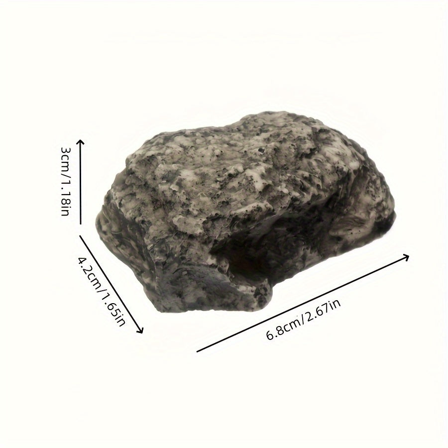 Stone Box Key Storage Resin Hidden Safe Deposit Indoor Outdoor Decor